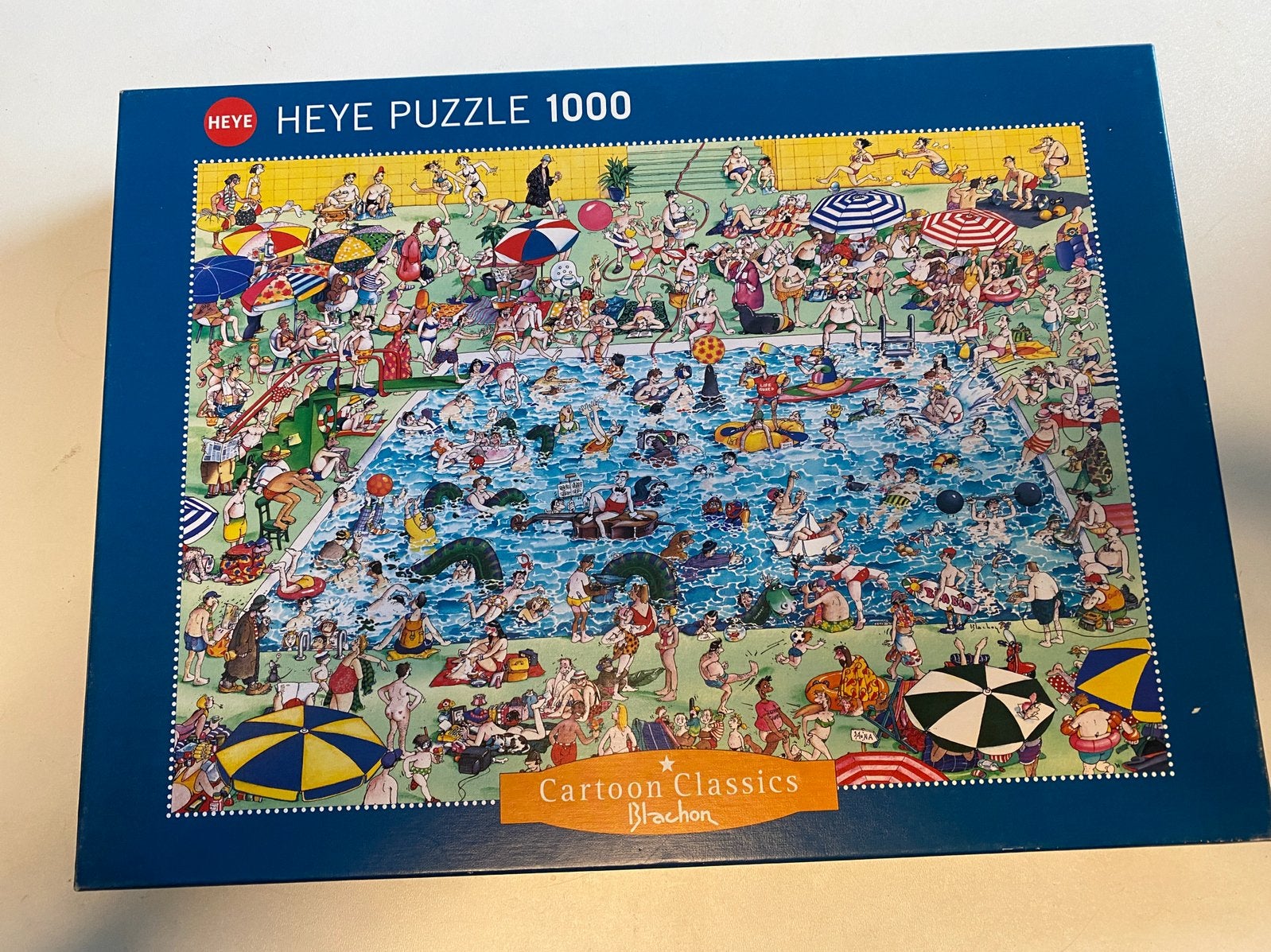 Heye puzzel 1000 stukjes, Ophalen, 500 t/m 1500 stukjes, Zo goed als nieuw