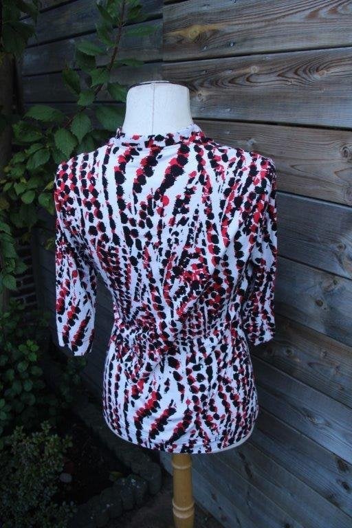 Tuniek offwhite/ rood/ zwart Chiarico mt L Vaste prijs AANBI, Kleding | Dames, Ophalen of Verzenden, Zo goed als nieuw, Rood, Chiarico