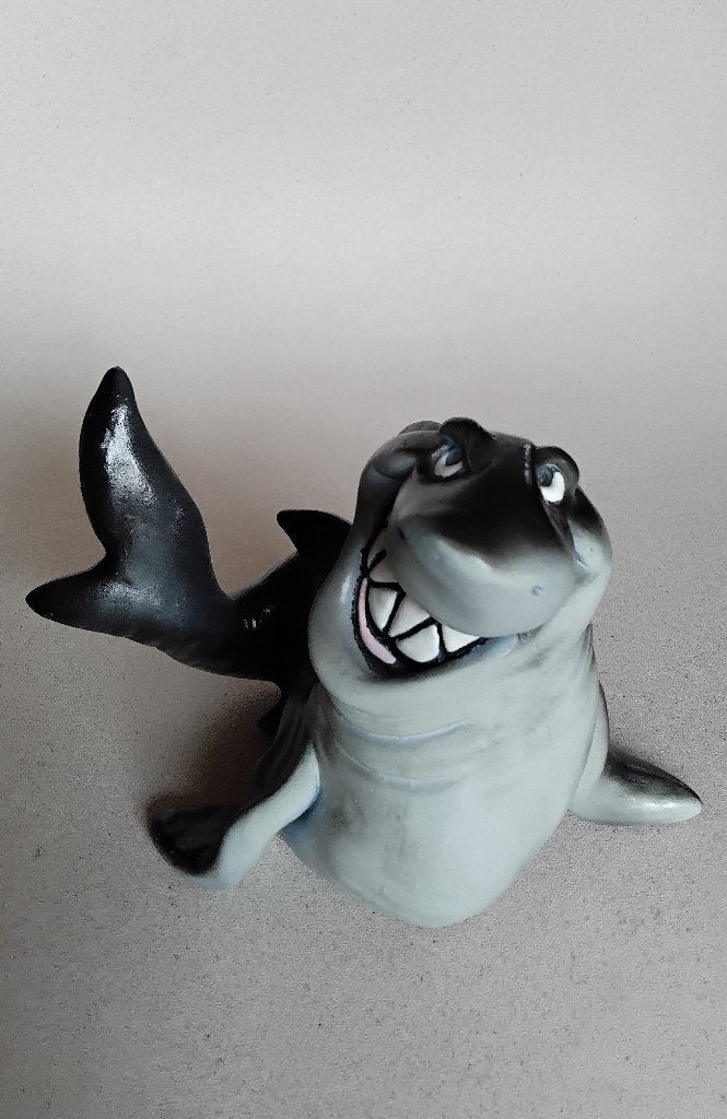 Vintage Jaws witte Haai beeld statue John Raya USA beasties, Ophalen of Verzenden, Zo goed als nieuw, Dier