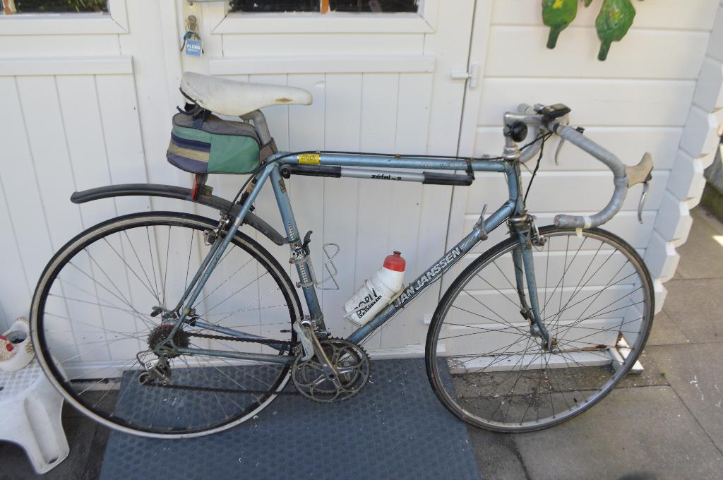 Jan janssen vintage racefiets, 28 inch, Gebruikt, 10 tot 15 versnellingen, Velgrem