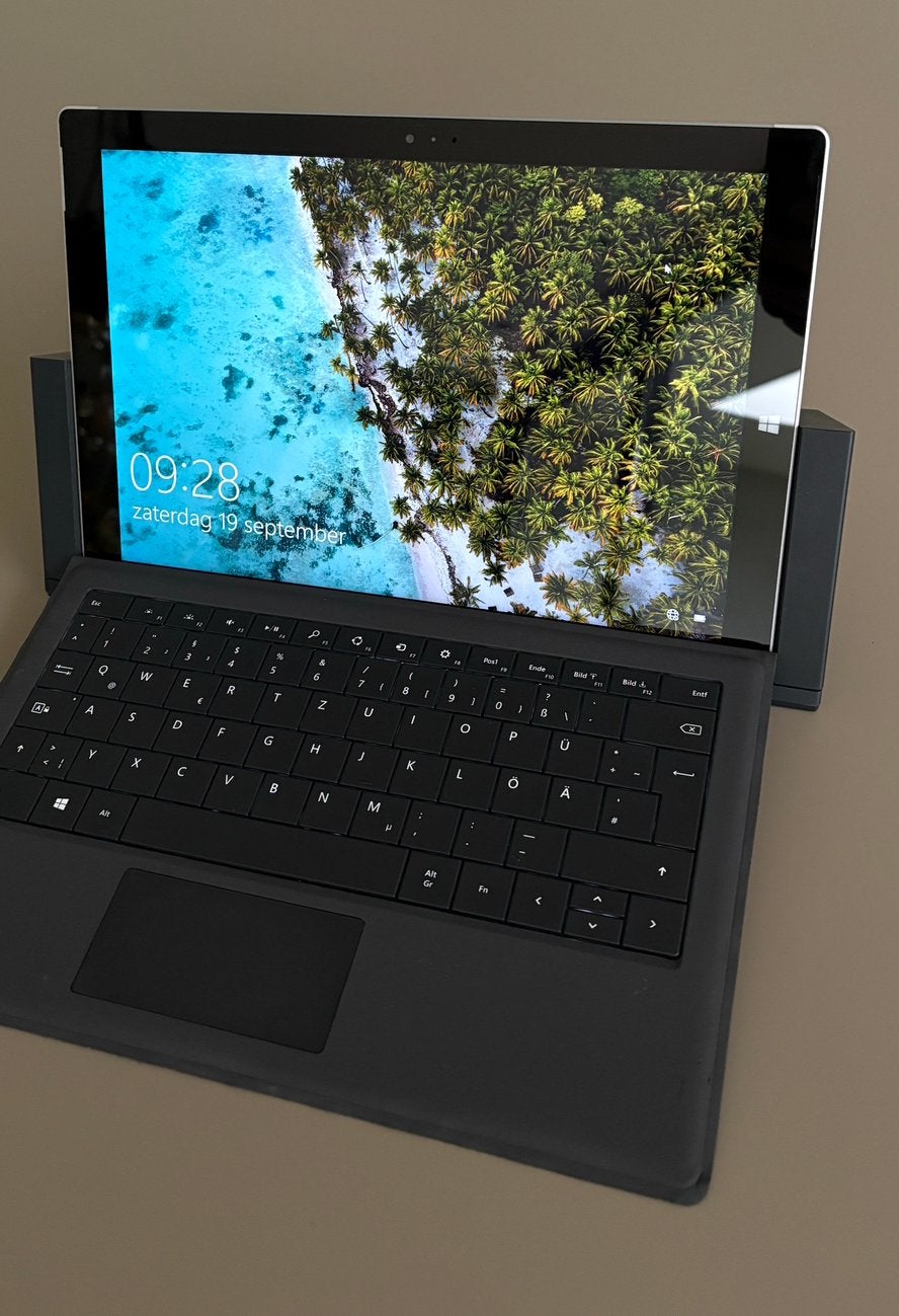 Microsoft Surface Pro 3 i5  met Docking Station, Gebruikt, 2 tot 3 Ghz, Ophalen of Verzenden, SSD