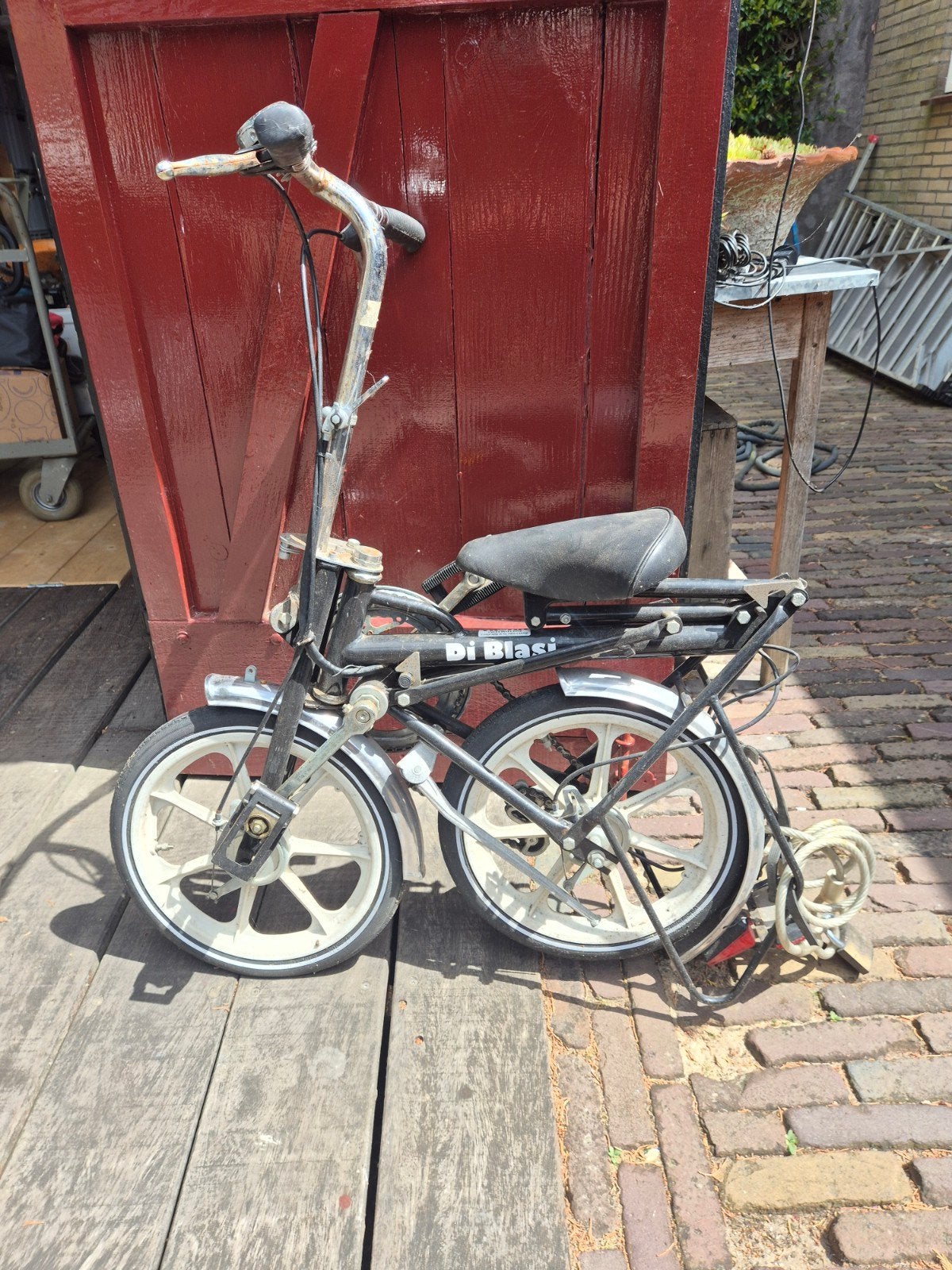 Di Blasi Opvouwbare Fiets - Compact en Handig, Fietsen en Brommers, Fietsen | Vouwfietsen, Gebruikt, Heren, Overige merken, 16 tot 18 inch
