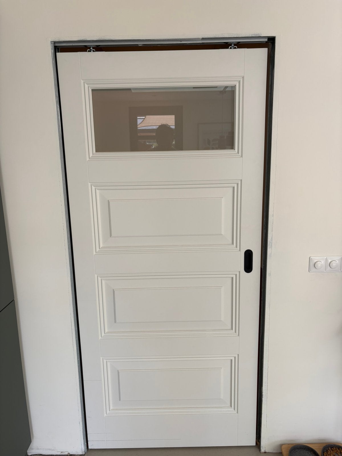 Schuifdeur paneel nieuw (91,5 x 201), Ophalen, 80 tot 100 cm, Binnendeur, Zo goed als nieuw