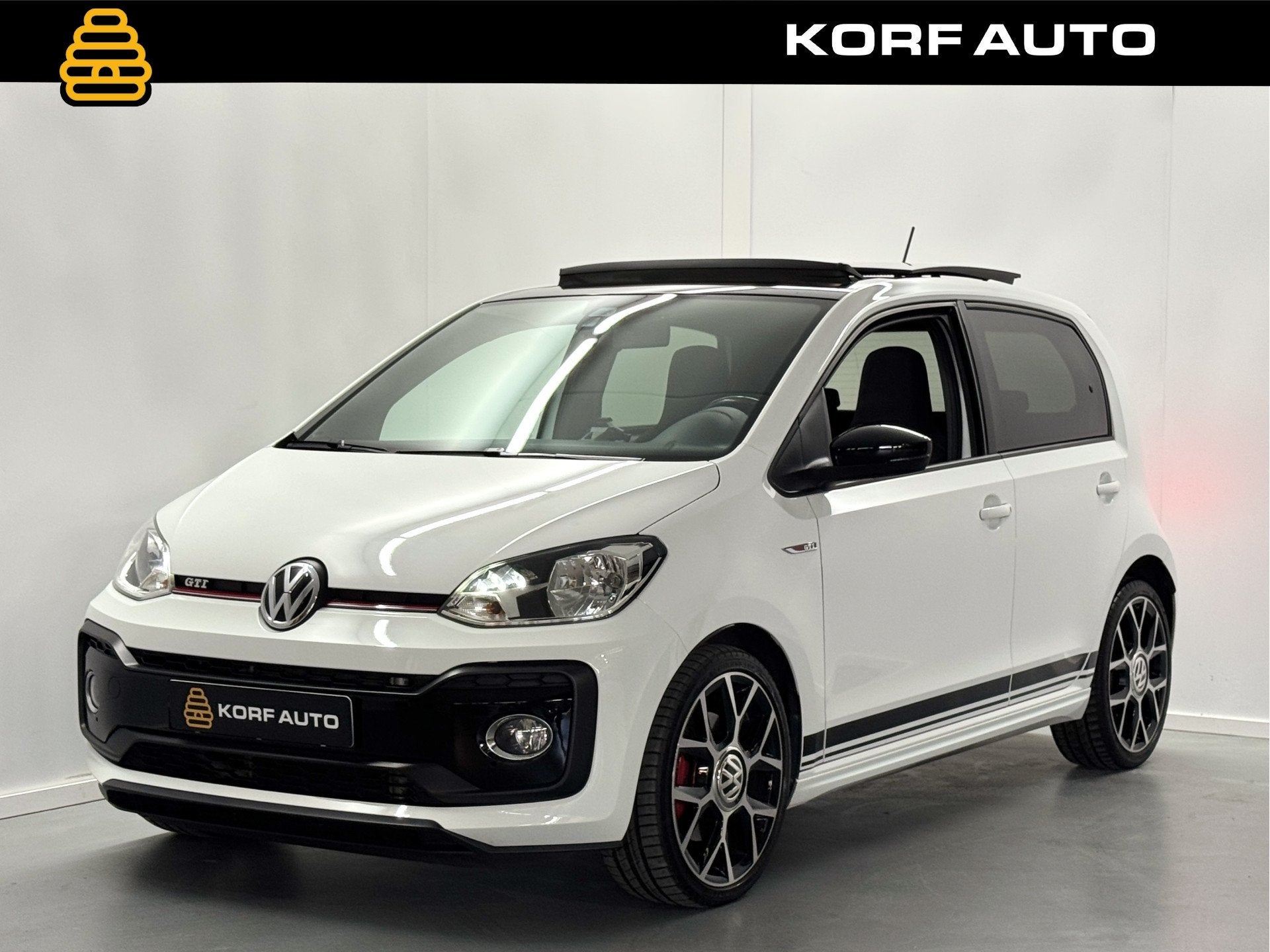 Volkswagen up! 1.0 TSI GTI / Pano / Cruise / Stoelverw / Cli, Auto's, 970 kg, Stof, 4 stoelen, 116 pk