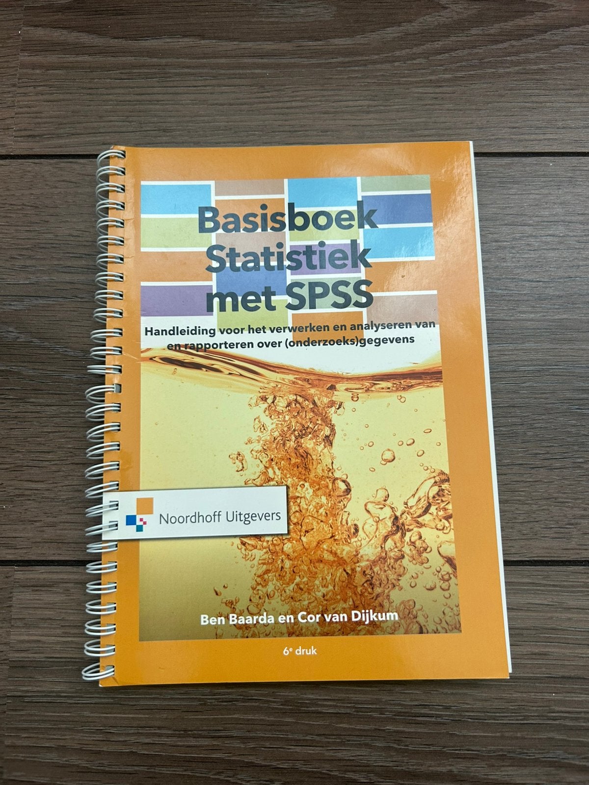 Ben Baarda - Basisboek Statistiek met SPSS, Ophalen of Verzenden, Gelezen, Ben Baarda