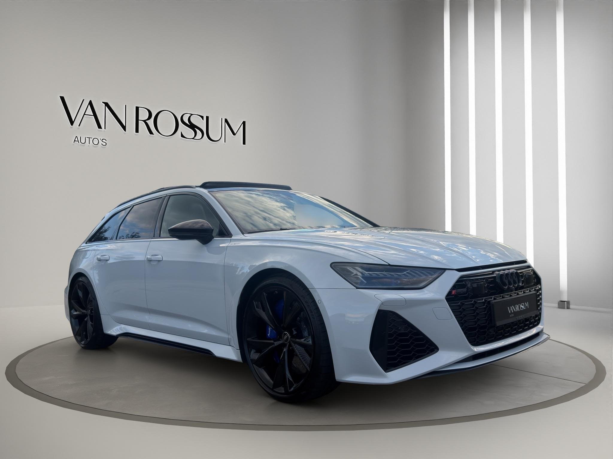 Audi A6 Avant RS 6 TFSI quattro Dynamiq+ |Pano|Keramisch|B&O, Automaat, Gebruikt, 600 pk, RS6