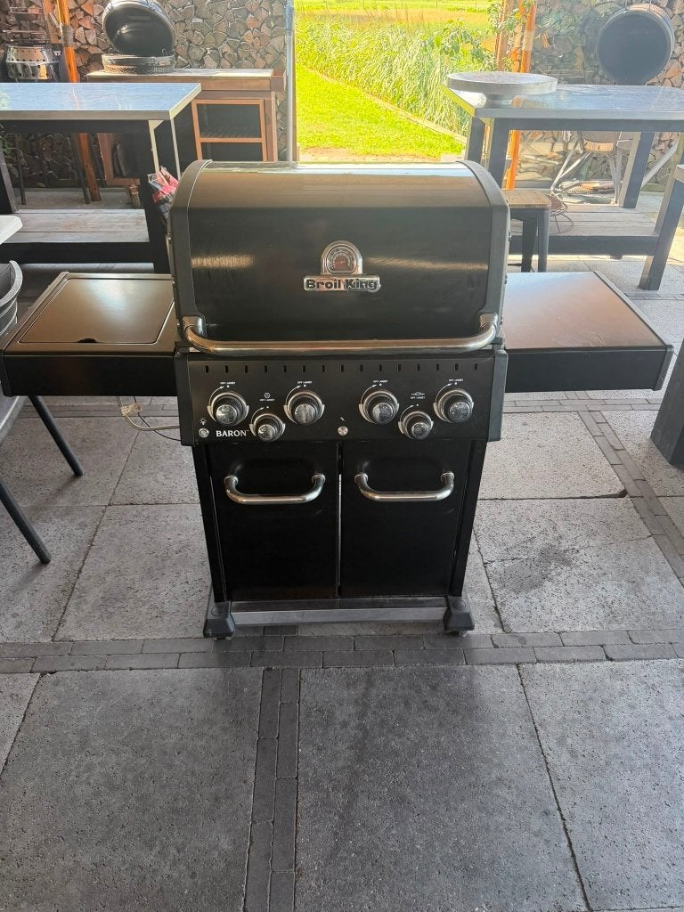 Broil King BARON Gas BBQ – Zo goed als nieuw!, Tuin en Terras, Gasbarbecues, Ophalen, Zo goed als nieuw, Broil King