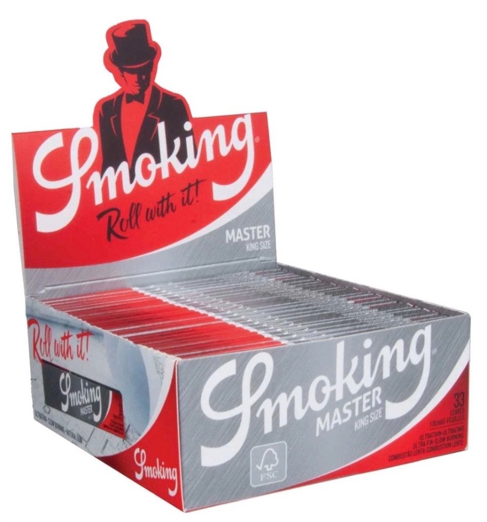 Smoking Master King Size Vloeitjes - Doos (50 pakjes), Ophalen of Verzenden, Nieuw