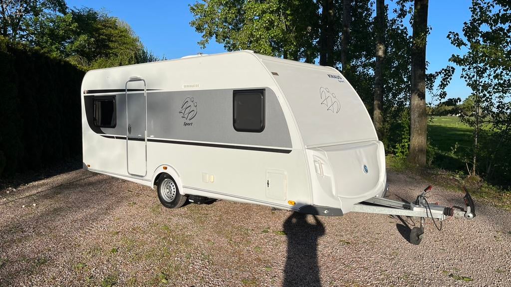 Knaus sport 500 fu silver edition, 2016 , mover, Caravans en Kamperen, Rondzit, Frans bed, Bedrijf, 4 tot 5 meter