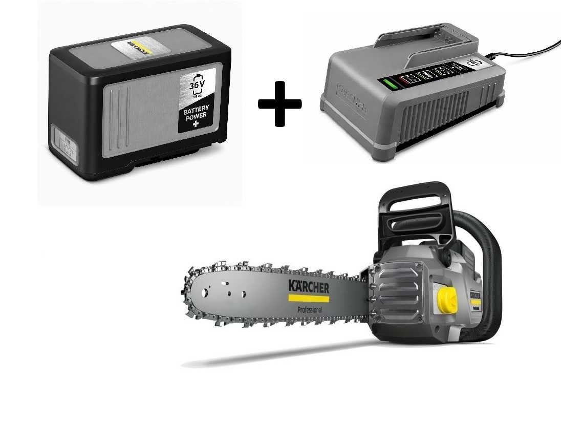 Karcher - CS 400/36 - Kettingzaag Li-on accu, Gebruikt, Overige typen, Karcher