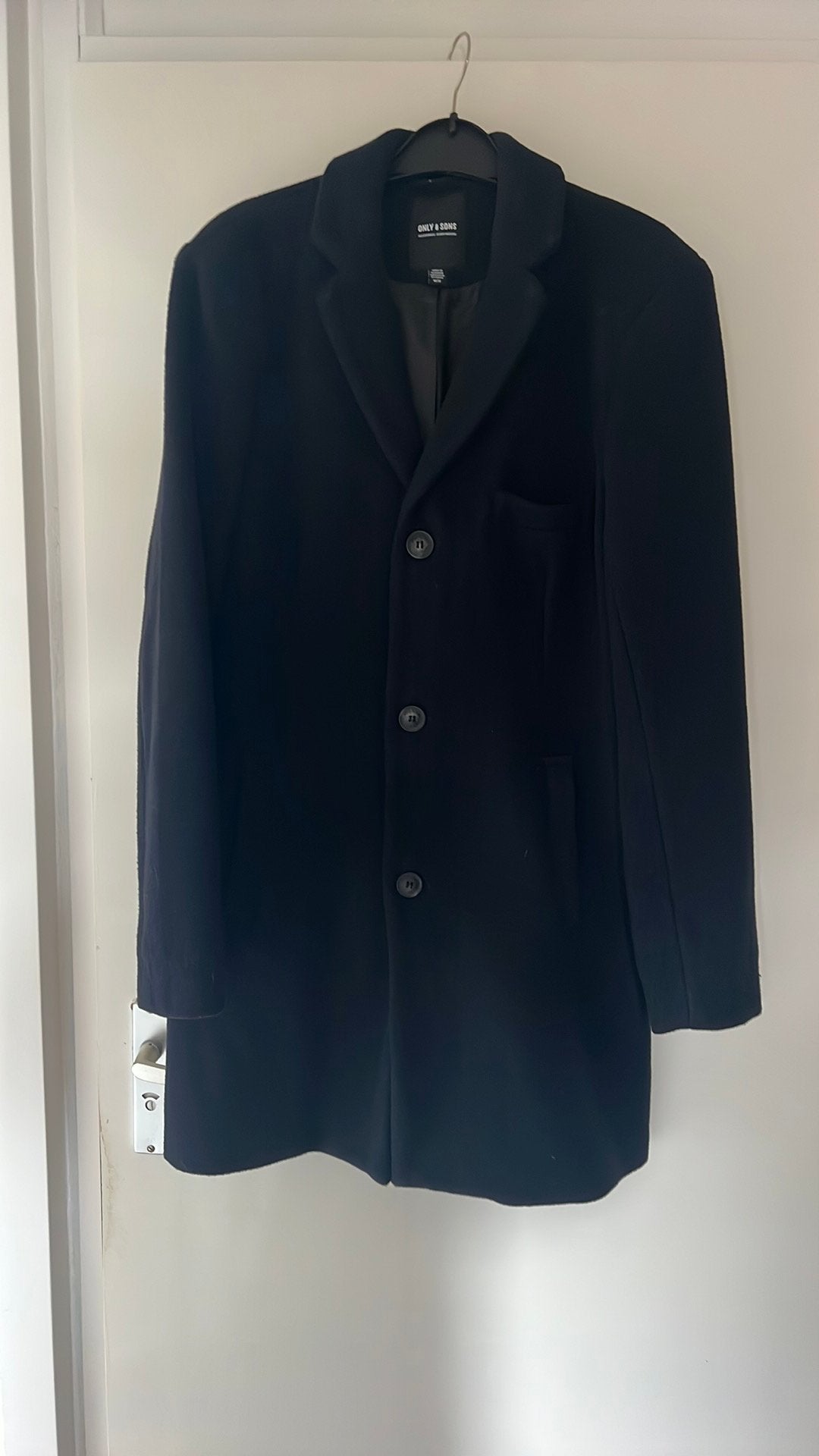 Jas, Ophalen of Verzenden, Gedragen, Maat 48/50 (M), Blauw
