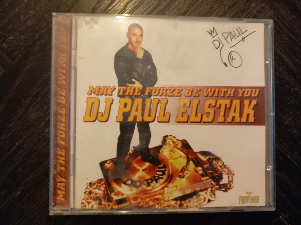 DJ Paul Elstak - May The Forze Be With You CD (Gesigneerd), Ophalen of Verzenden