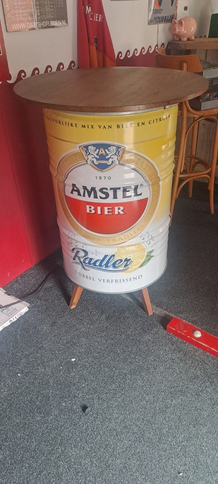 statafel Amstelveen bbq, Ophalen, Verkade