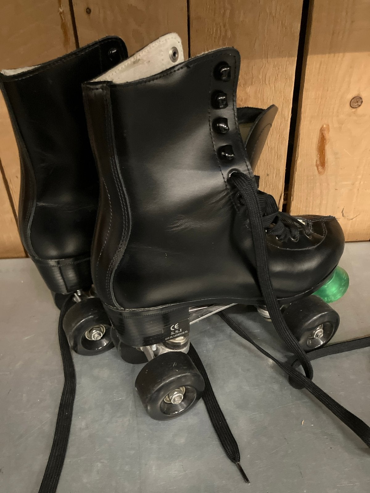 Zwarte rolschaatsen - Maat 38 nieuw, Ophalen of Verzenden, Gebruikt, Dames