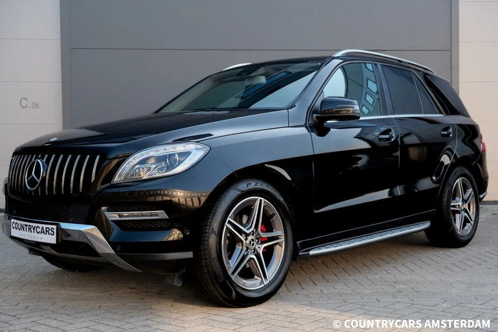 Mercedes-Benz ML 350 BLUETEC 4MATIC GRIJS KENTEKEN | Bi-XENO, Auto's, Automaat, Gebruikt, 258 pk, Bedrijf
