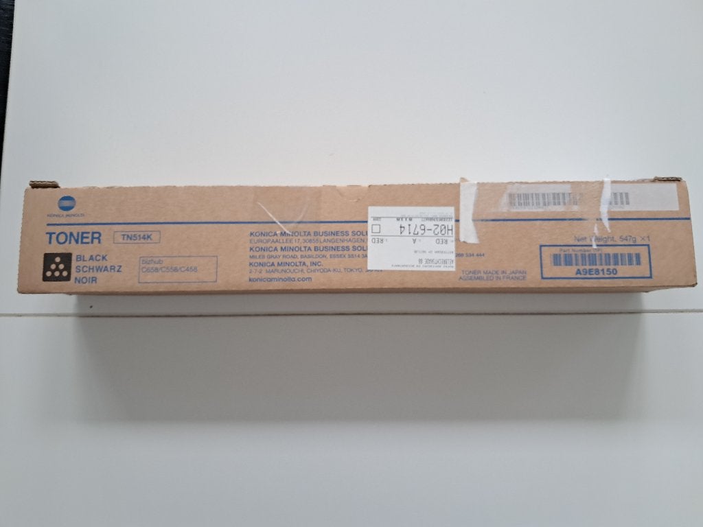 Toner Zwart Konica Minolta Bizhub C658/C558/ C458, Nieuw, Konica Minolta, Ophalen of Verzenden, Konica Minolta