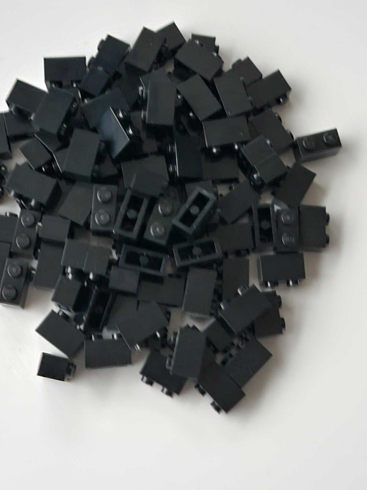 100 nieuwe lego stenen 1x2 zwart / black, Kinderen en Baby's, Speelgoed | Duplo en Lego, Ophalen, Overige thema's, Lego, Nieuw