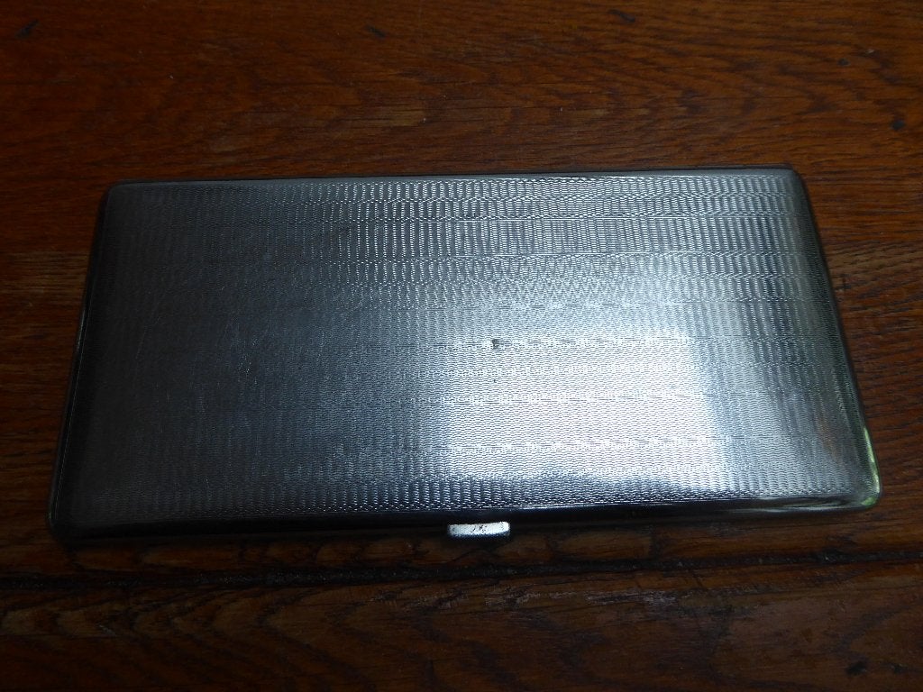 Vintage RVS sigarettenkoker, Ophalen of Verzenden, Sigarenbandjes
