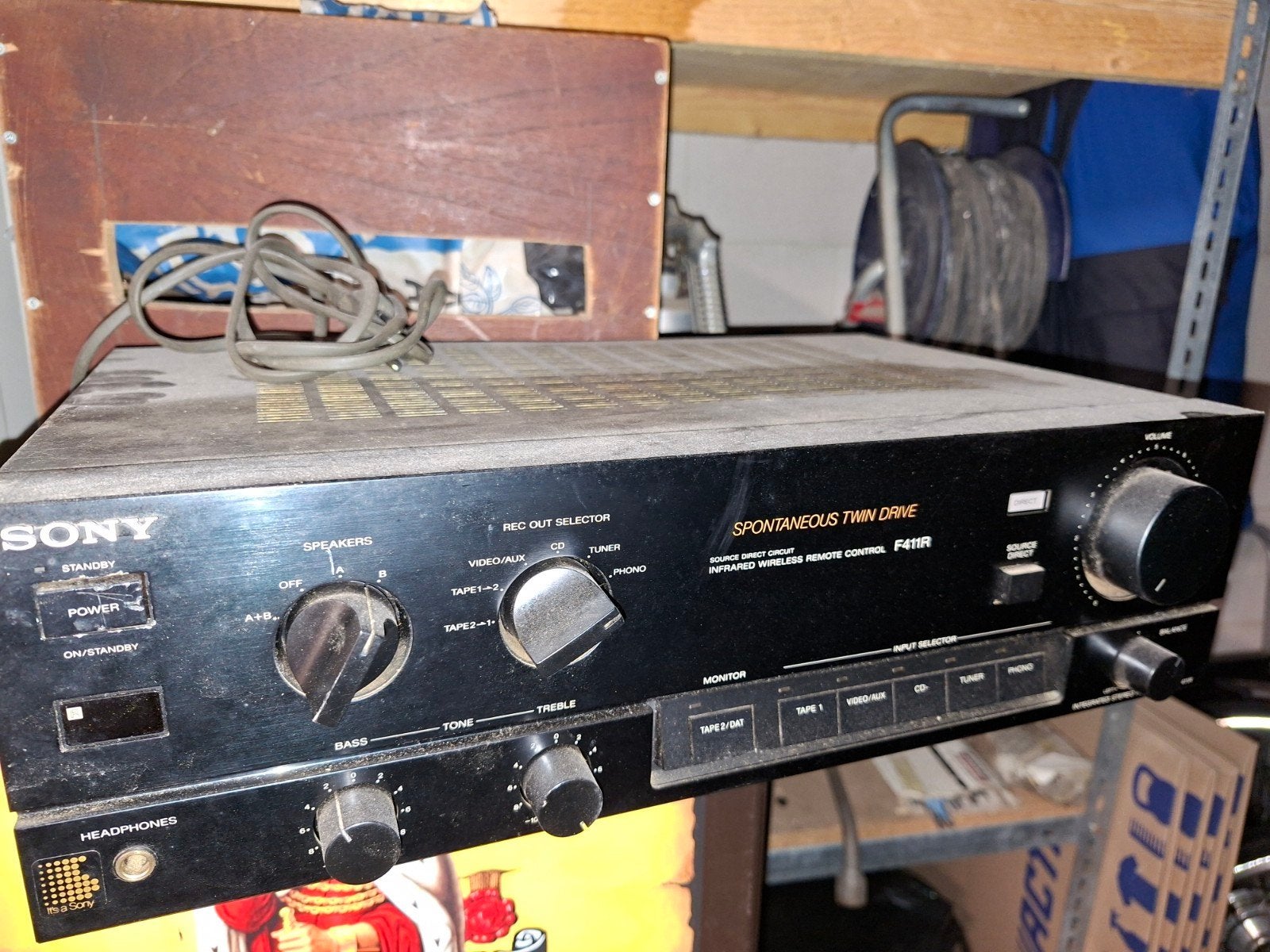 receiver sony, Audio, Tv en Foto, Ophalen, Zo goed als nieuw, 120 watt of meer, Sony