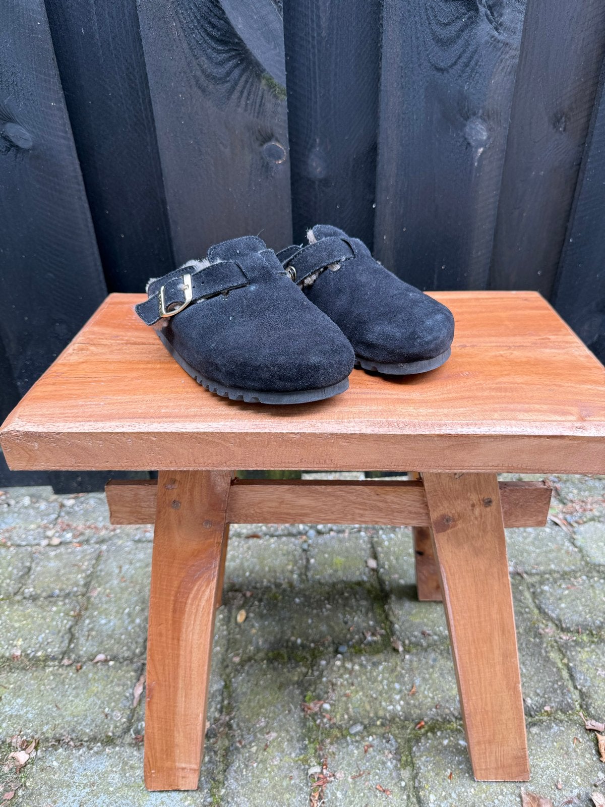 Scholl Sofistep pantoffels/instappers - Maat 36, Ophalen of Verzenden, Zo goed als nieuw, Zwart, Instappers