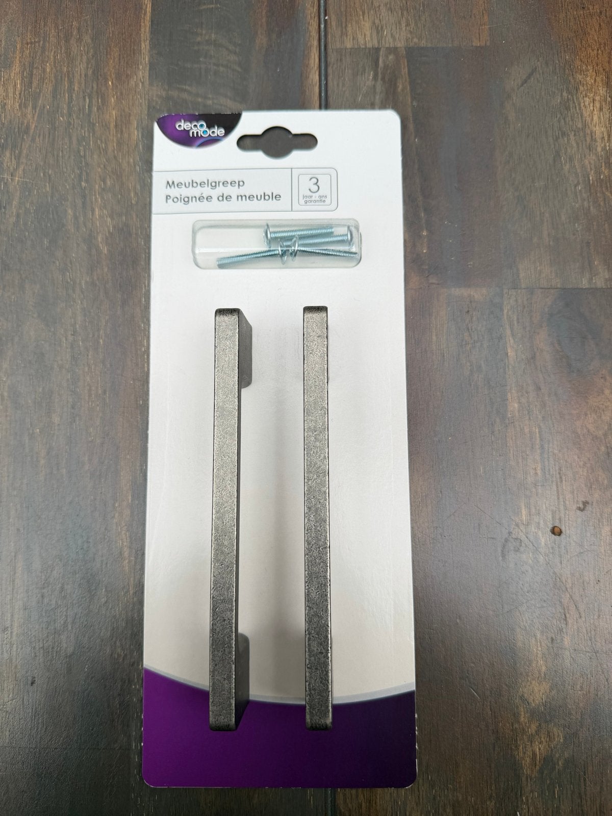 DecoMode Meubelgreep Straight oud ijzerkleur (2 stuks), Ophalen, Nieuw