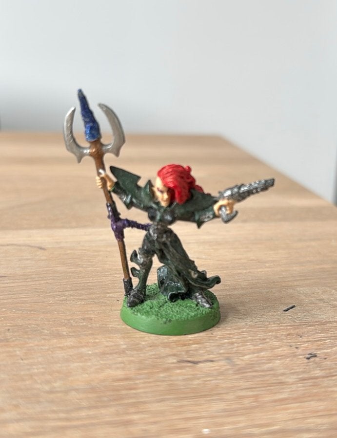 Warhammer Dark Eldar Archon Female (Metal), Hobby en Vrije tijd, Wargaming, Ophalen of Verzenden, Zo goed als nieuw, Warhammer