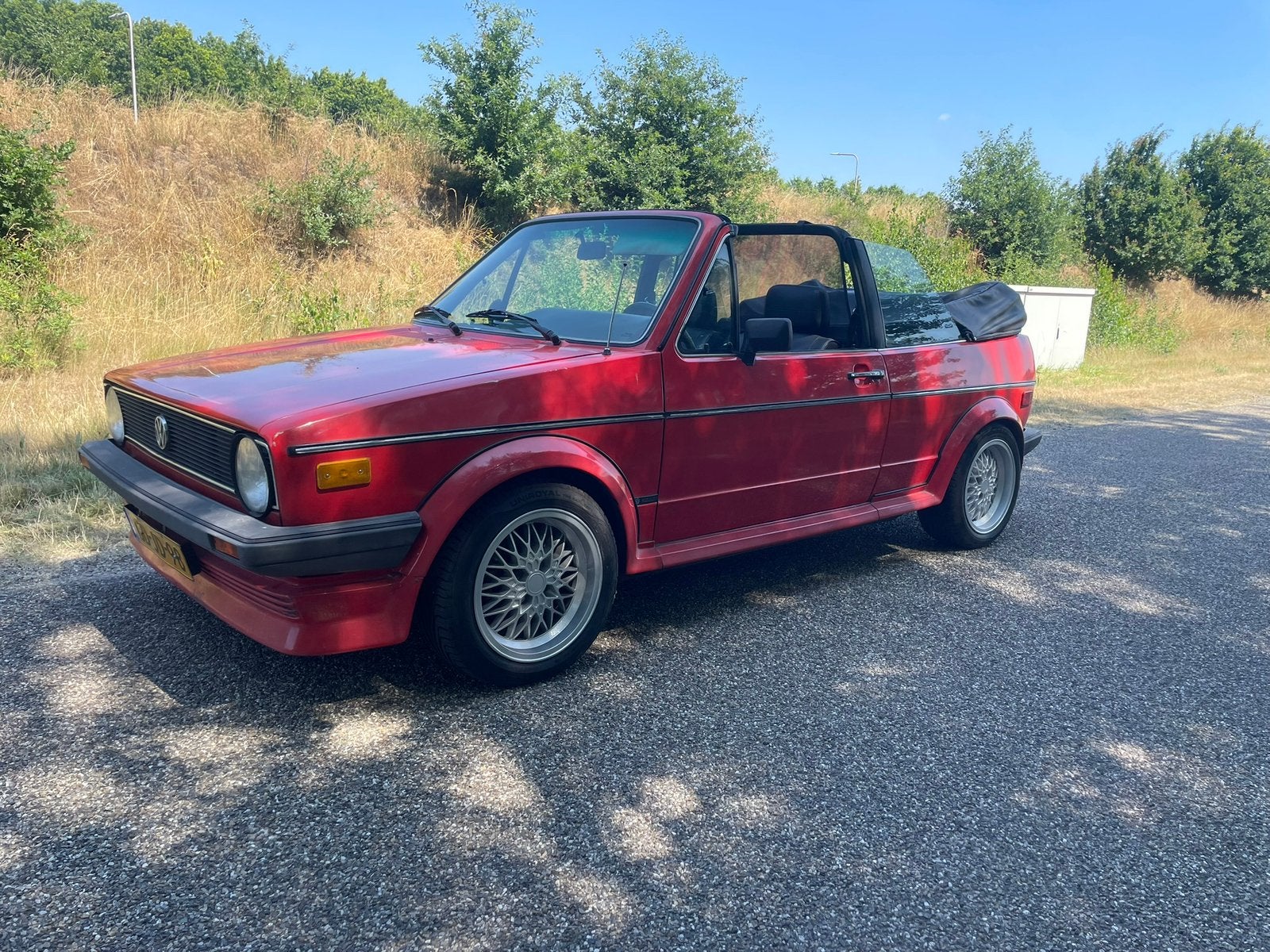 Volkswagen Golf mk1 cabrio Rabbit uitvoering 1983, Ophalen, Gebruikt