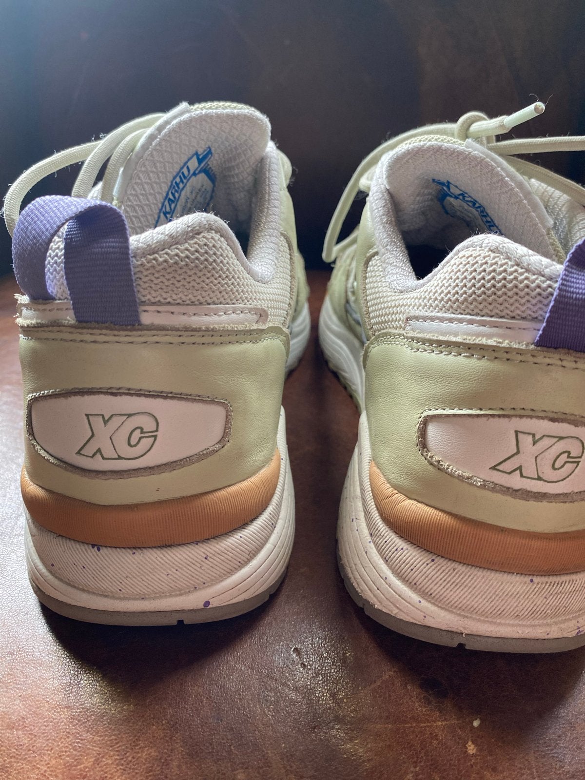 Karhu Fusion XC Sneakers - gebruikt, Ophalen of Verzenden, Gedragen, Groen, Sneakers of Gympen