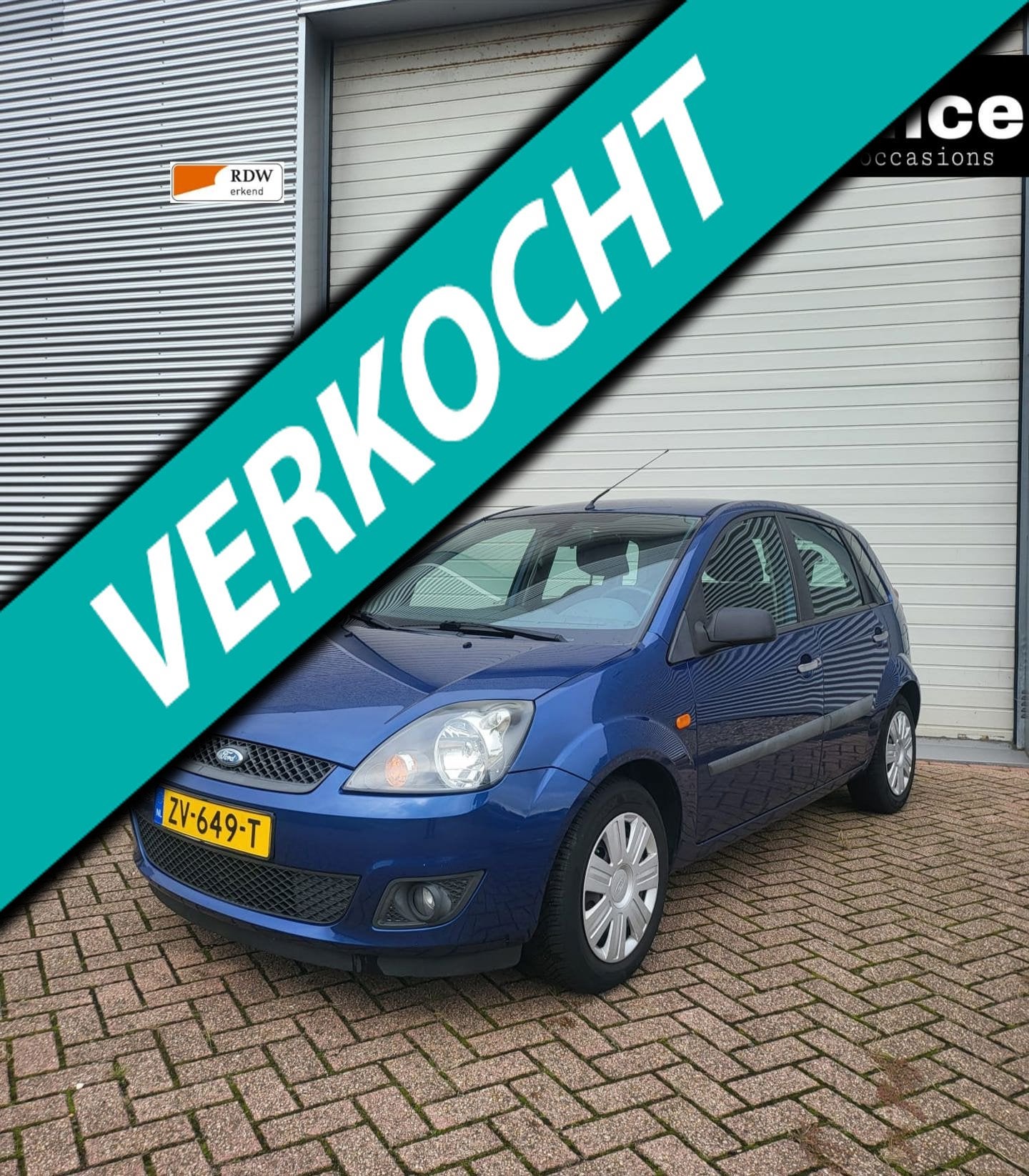 Ford Fiesta 1.3-8V Champion Airco 5 Deurs, Auto's, 1299 cc, Stof, Zwart, 4 cilinders