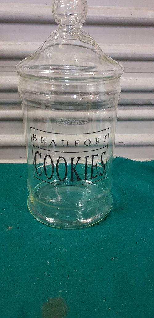 pot voor koekjes van glas, Ophalen of Verzenden, 'T Olde Gre-j, Info@toldegrej.nl, Endepoelstraat 20f Didam