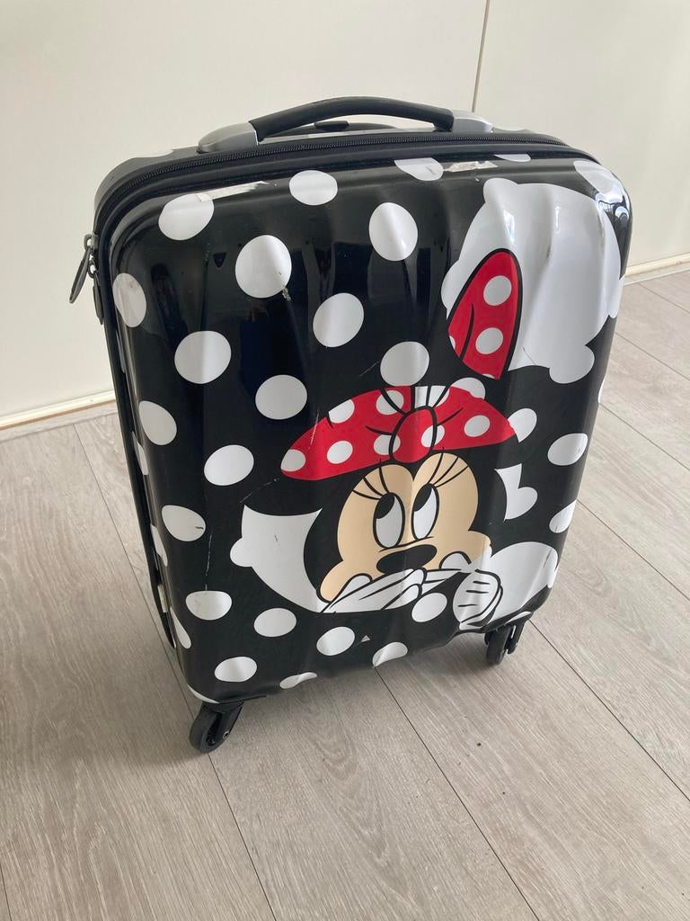Minnie Mouse Koffer - 52x39x18cm, Ophalen, Gebruikt, 50 tot 60 cm, Hard kunststof