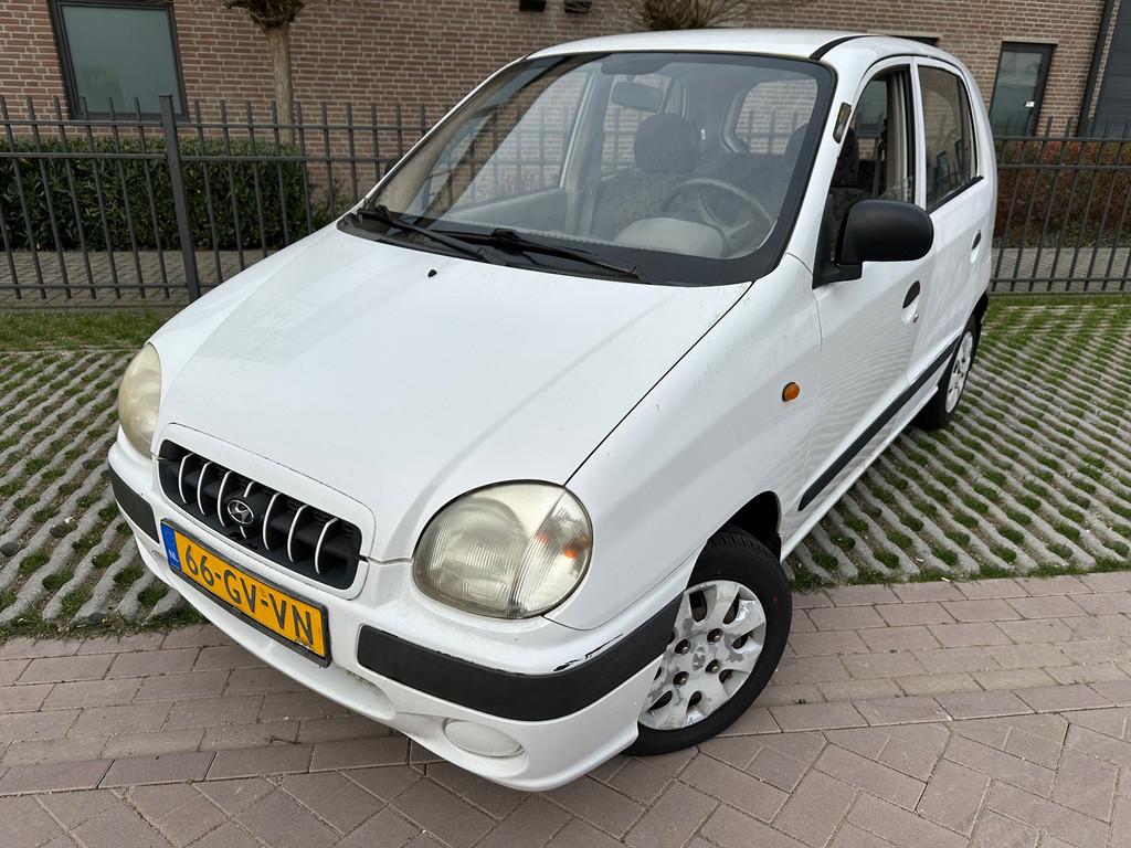 Hyundai Atos Spirit MET JAAR APK!, Auto's, Hyundai, Bedrijf, Te koop, Atos, Startonderbreker, Benzine, Euro 3, C, Hatchback, Handgeschakeld
