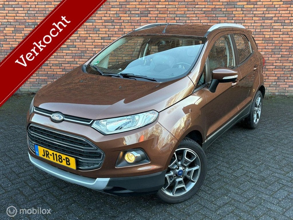 Ford EcoSport 1.0 EcoBoost Titanium NL WEINIG KM, Auto's, Ford, Bedrijf, Te koop, Ecosport, ABS, Airbags, Airconditioning, Alarm