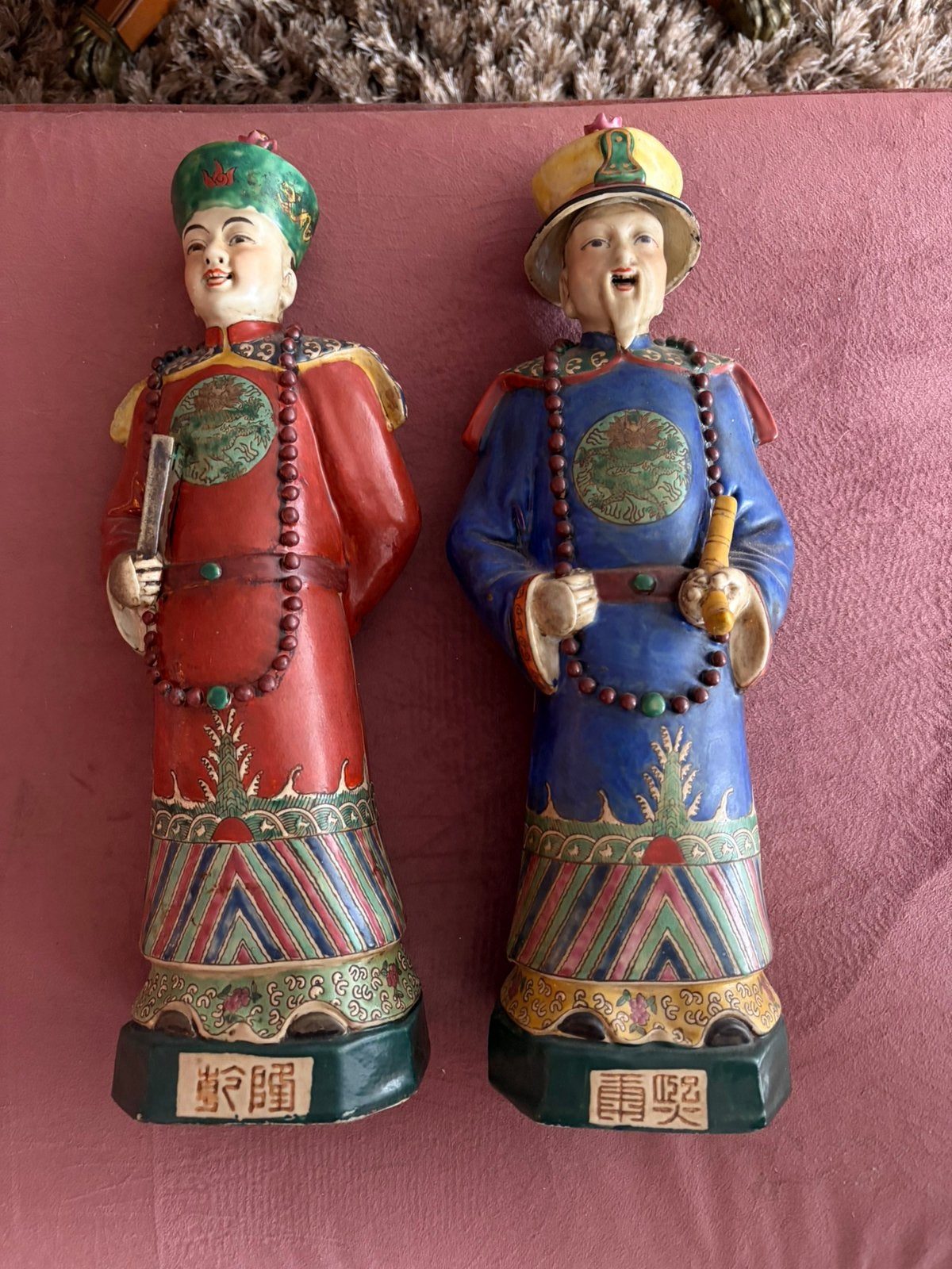 Porseleinen Dignitaire Figuren, Ophalen, Beeld