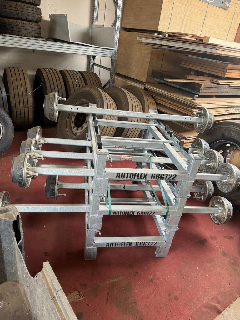 Nieuwe aanhanger assen 1800kg!, Ophalen of Verzenden, Nieuw