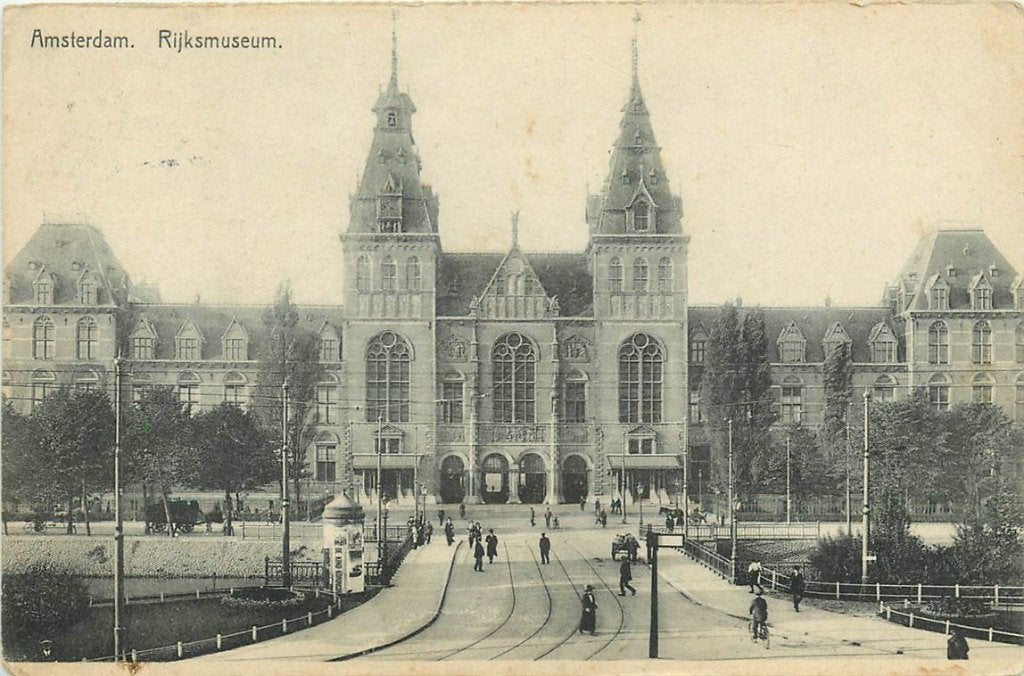 379-231-003 Amsterdam Rijksmuseum, Ophalen of Verzenden, Voor 1920, Noord-Holland