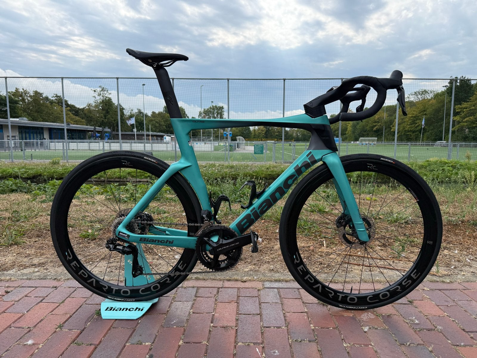 Bianchi Oltre Pro 2025 Dura-Ace 2x12 Powermeter, 28 inch, Carbon, Heren, Zo goed als nieuw