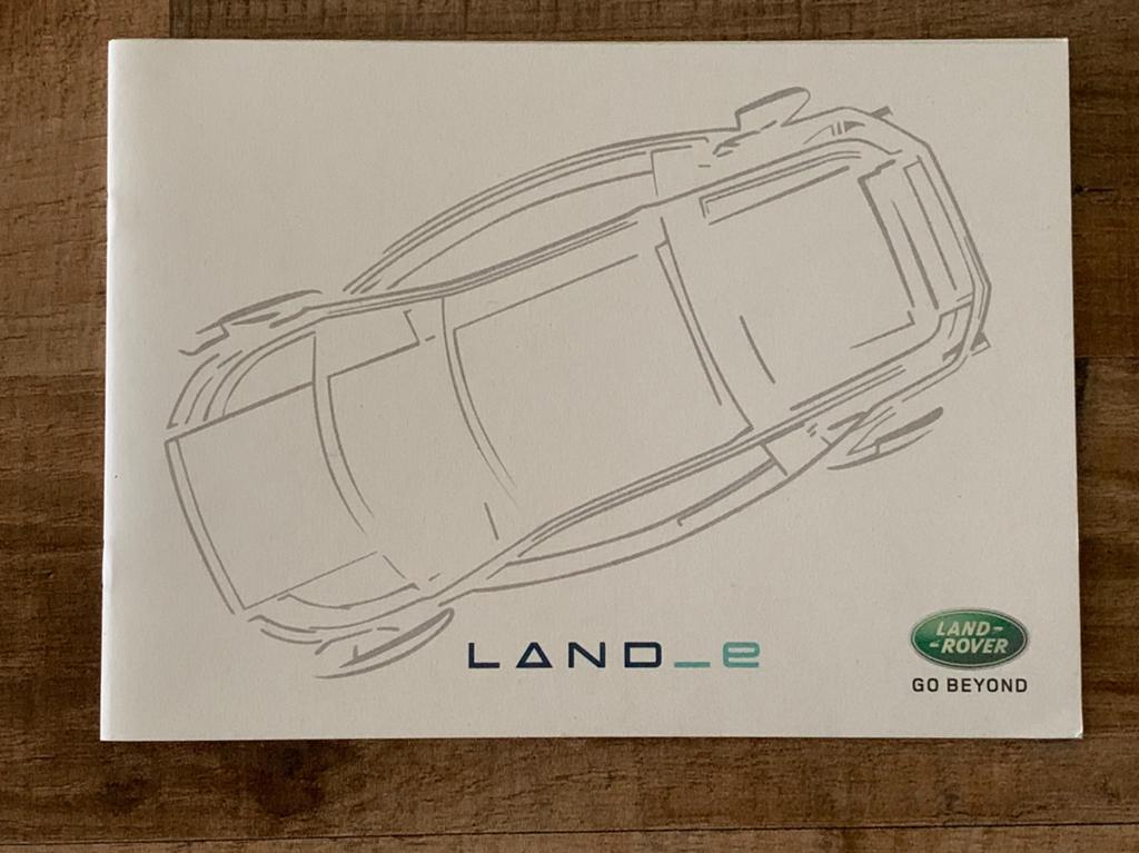 Land Rover brochure concept Land-e 2007, Boeken, Ophalen of Verzenden, Nieuw, Overige merken