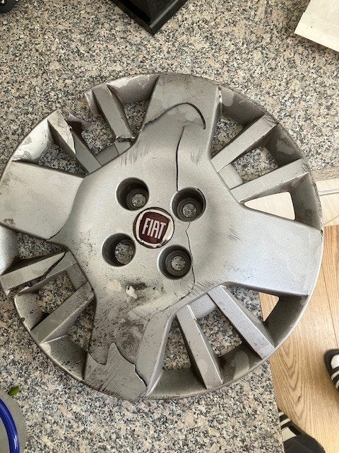 TE KOOP GEVRAAGD FIAT WIELDOP(PEN) 14 INCH, 14 inch, 175 mm, Banden en Velgen, Ophalen of Verzenden