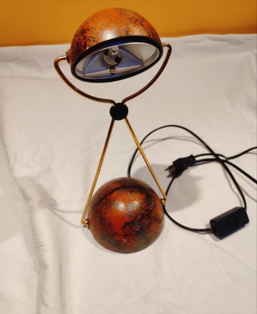 Vintage Stefano Cevoli Meridiana Tafellamp - Made in Italy, Antiek en Kunst, Ophalen of Verzenden