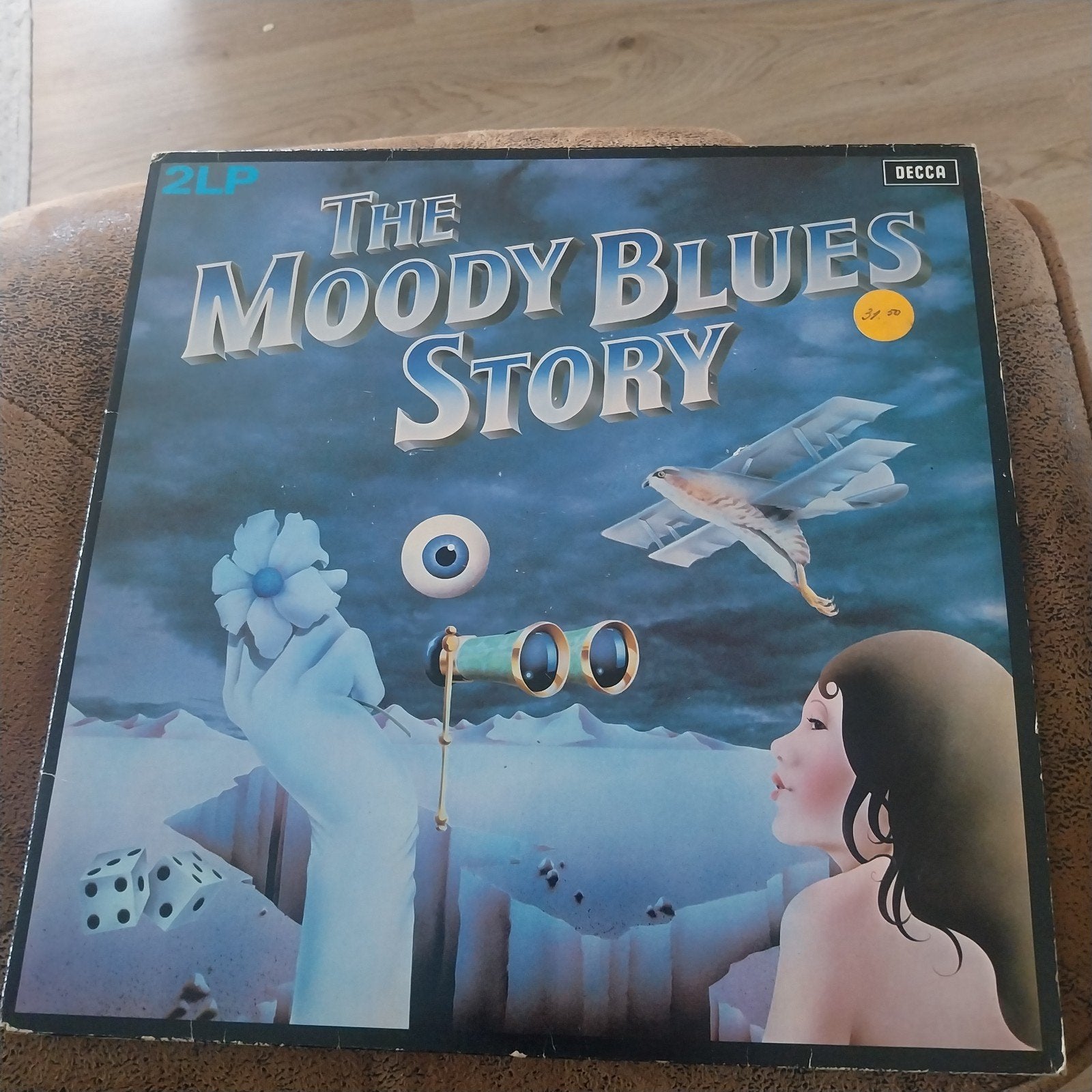 The Moody Blues Story - Dubbel LP (Decca, 1972), Gebruikt, Complilatie, Ophalen of Verzenden, 1970 - 1979