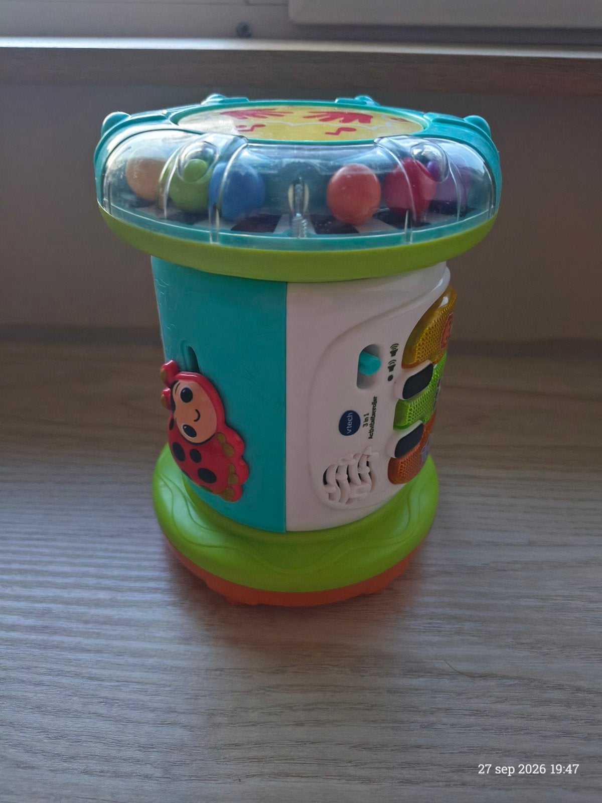 VTech 3-in-1 Activiteitenroller met licht en geluid, Ophalen of Verzenden, Gebruikt, Overige typen, Met licht