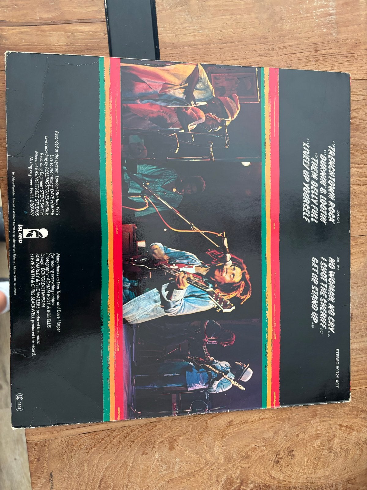Bob Marley & The Wailers - Live! (LP, 1975), Ophalen, LP, Gebruikt, Overige genres