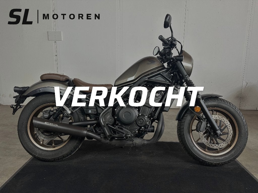 Honda Rebel 500 Special Edition - Miller uitlaat - CMX500A, Occasion, Chopper, Bedrijf, Minimaal motorrijbewijs A2