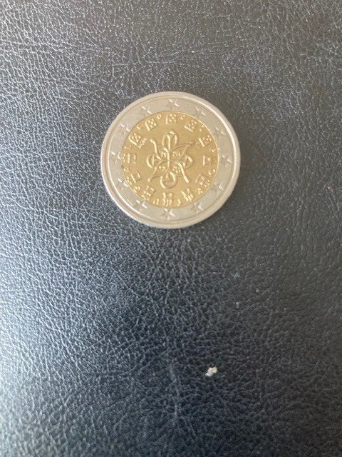 Portugese euromunten, Ophalen of Verzenden, Portugal, 2 euro, Losse munt
