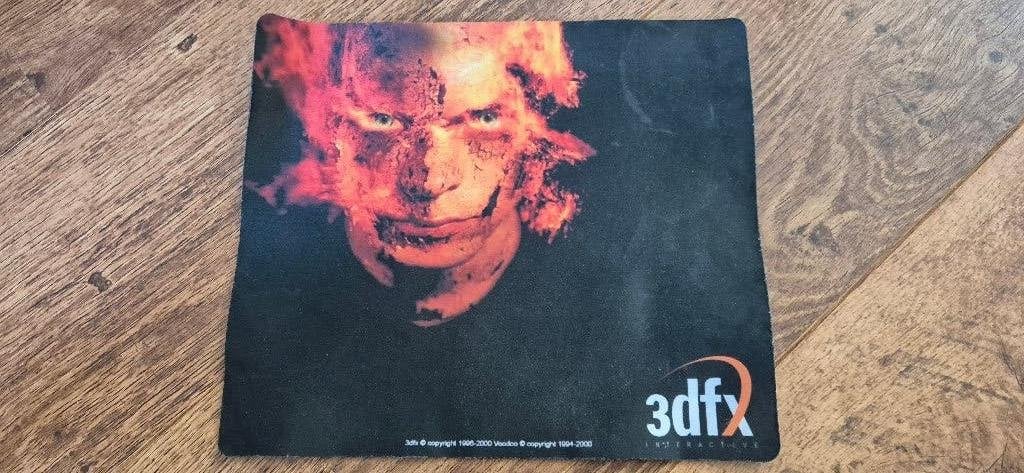 3dfx voodoo muismat vintage, Ophalen of Verzenden, Gebruikt