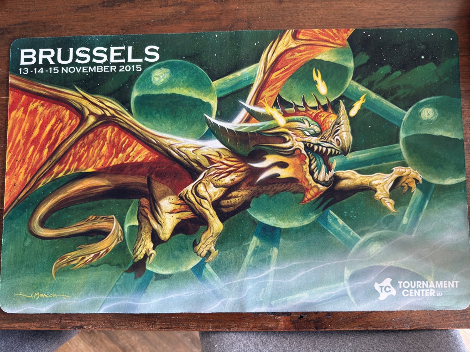 Bijzondere playmatten Magic the Gathering deel 1, Ophalen, Zo goed als nieuw, Overige typen