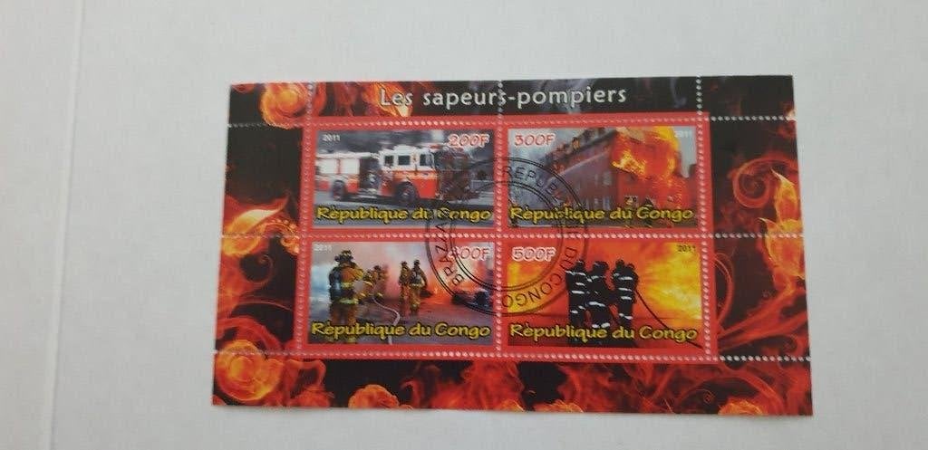 5305 congo les sapeurs pompiers brandweer, Verzenden, Overige landen