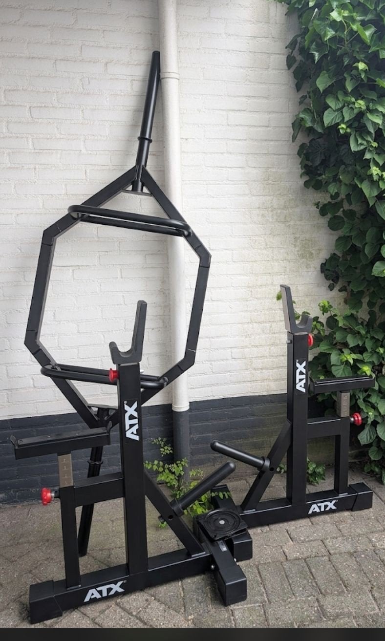 ATX Combo Rack / Squat Stands & Hex Bar / Trap Bar, Ophalen, Gebruikt, Krachtstation, Rug