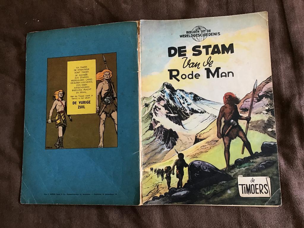 De Timoers nr.1 door Sirius uit 1955, Boeken, Eén stripboek, Ophalen of Verzenden, Gelezen